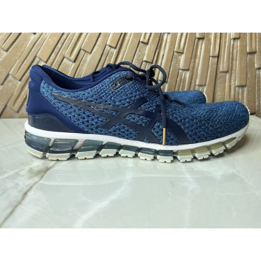 Asics GEL-QUANTUM 360 KNIT 2 T8G3N Men Sneakers Shoes Sz 11 Blue Rare